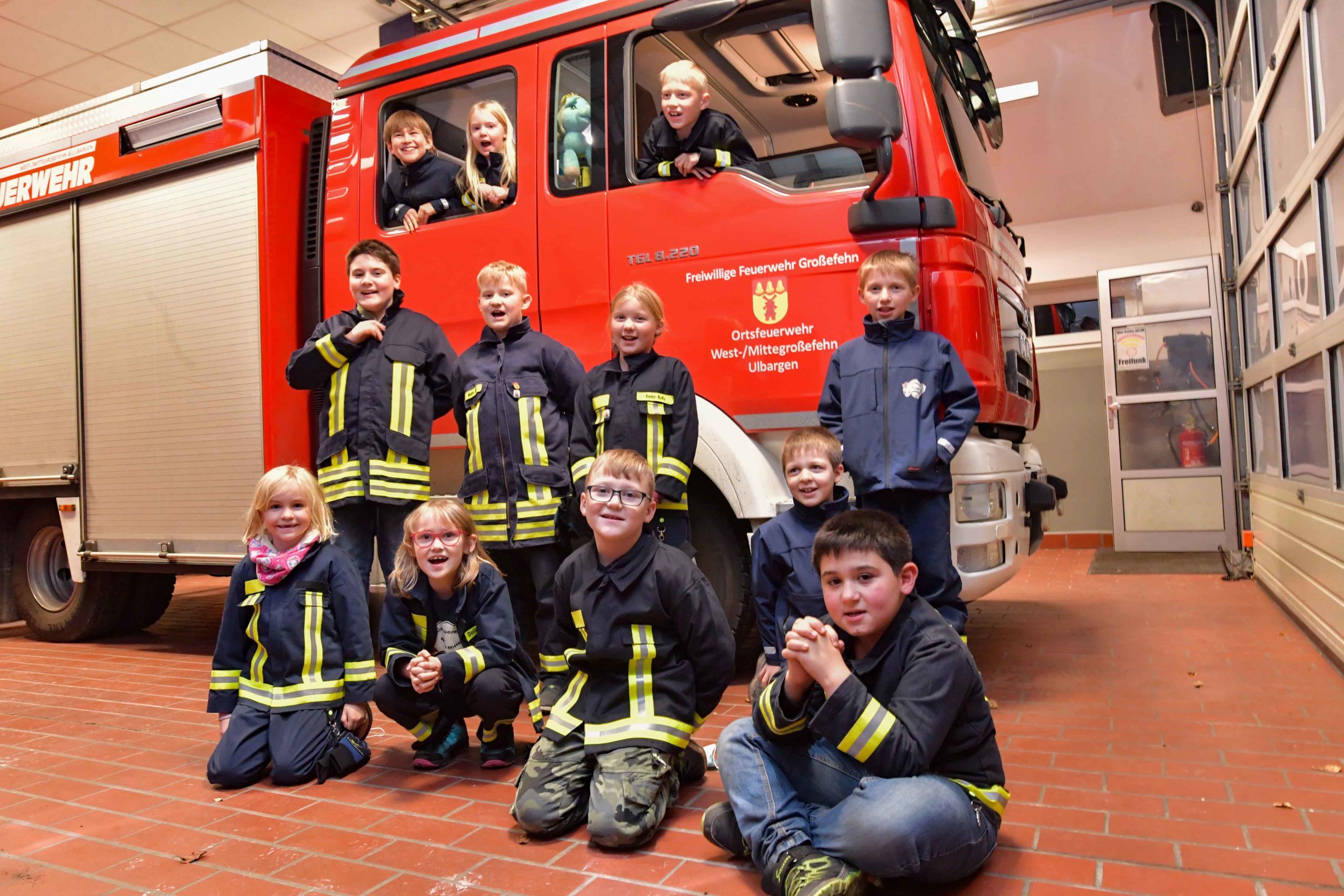 Kinderfeuerwehren in Ostfriesland